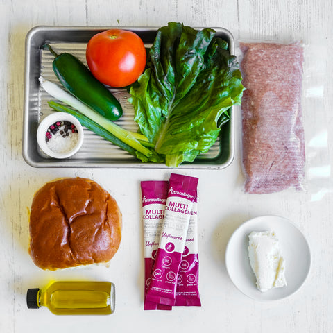 jalapeno popper stuffed burger