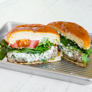 Jalapeno Popper Stuffed Burgers